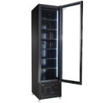 CONGÉLATEUR 1 PORTE EN VERRE NOIR NAP-250F - Combisteel – Image 2