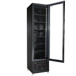 CONGÉLATEUR 1 PORTE EN VERRE NOIR NAP-250F - Combisteel – Image 3