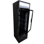 RÉFRIGÉRATEUR PORTE EN VERRE FCU-370 BL - Combisteel – Image 3