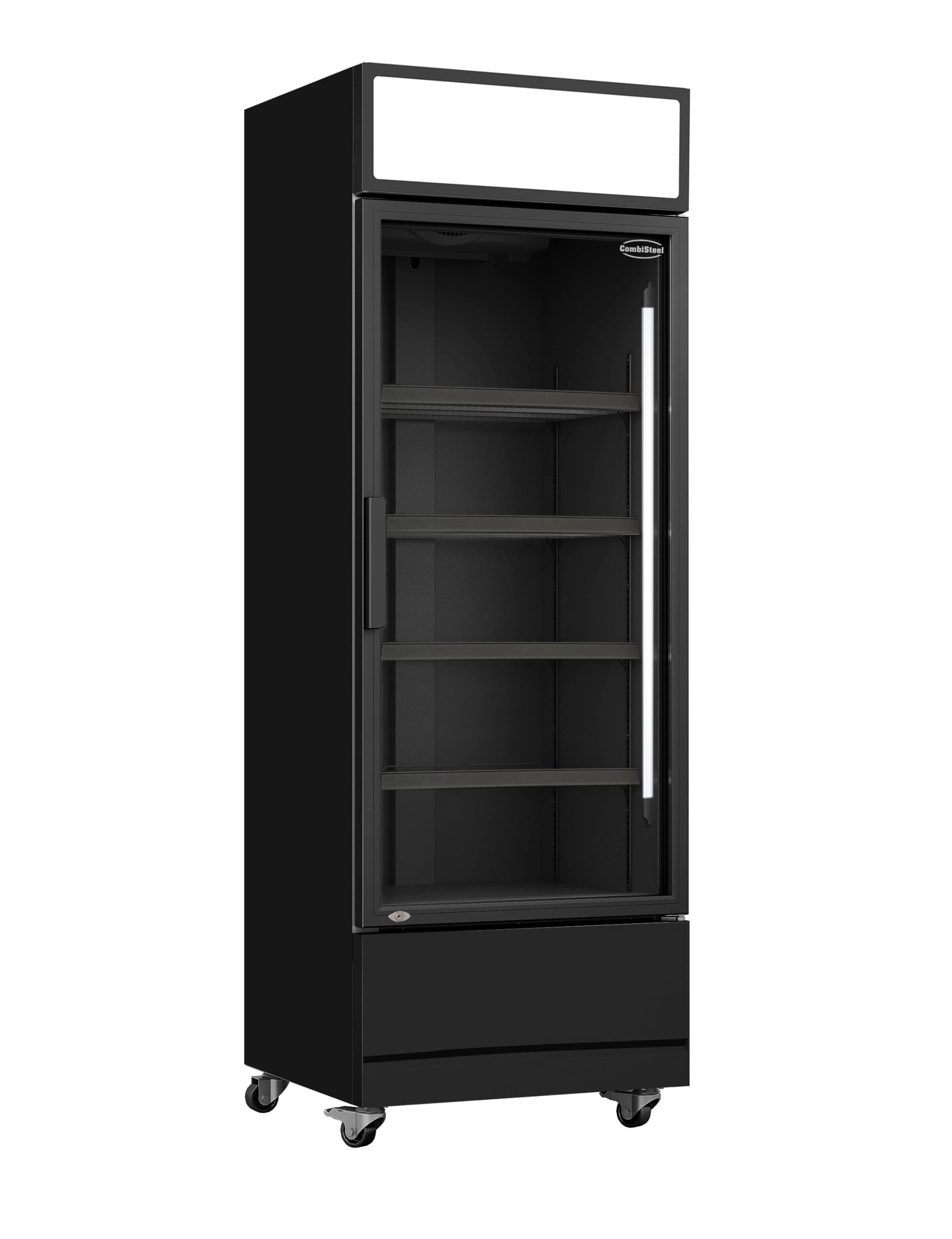 RÉFRIGÉRATEUR PORTE EN VERRE FCU-370 BL - Combisteel RÉFRIGÉRATEUR PORTE EN VERRE FCU-370 BL - Combisteel – Image 1