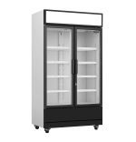 RÉFRIGÉRATEUR 2 PORTES EN VERRE FCU-750 - Combisteel