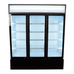 RÉFRIGÉRATEUR 3 PORTES EN VERRE FCU-1200 - Combisteel – Image 4
