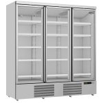 RÉFRIGÉRATEUR 3 PORTES EN VERRE JDE-1530R - Combisteel