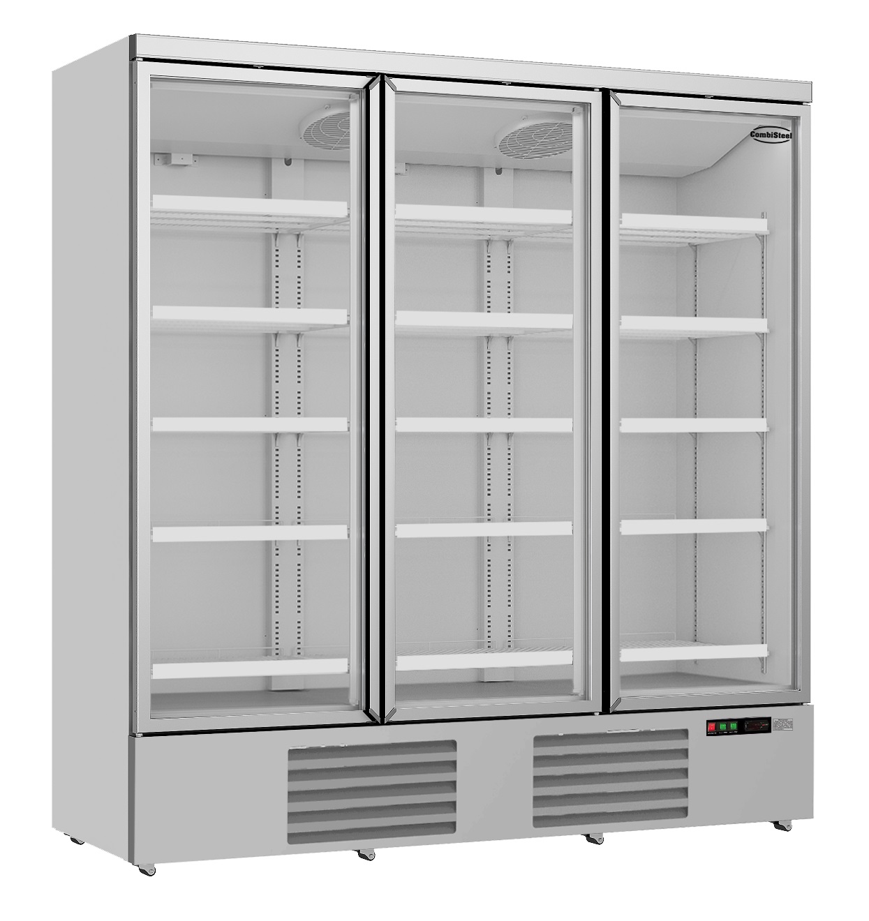 RÉFRIGÉRATEUR 3 PORTES EN VERRE JDE-1530R - Combisteel RÉFRIGÉRATEUR 3 PORTES EN VERRE JDE-1530R - Combisteel – Image 1