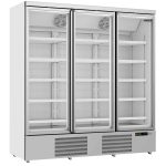 CONGÉLATEUR 3 PORTES EN VERRE JDE-1530F - Combisteel