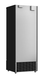 CONGÉLATEUR 1 PORTE EN VERRE NOIR JDE-600F BL - Combisteel – Image 3