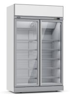 CONGÉLATEUR 2 PORTES EN VERRE INS-1000F - Combisteel