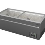 CONGÉLATEUR BAHUT POUR SUPERMARCHÉ GRIS 2100 DÉGIVRAGE AUTOMATIQUE - Combisteel