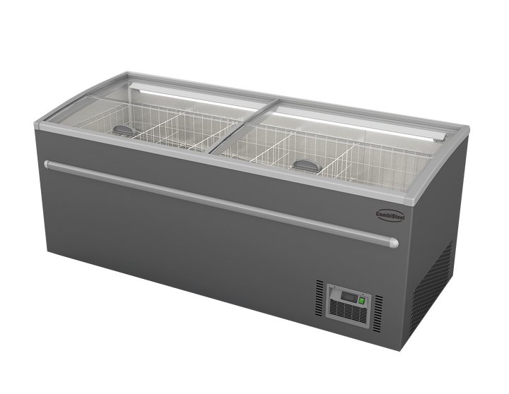 CONGÉLATEUR BAHUT POUR SUPERMARCHÉ GRIS 2100 DÉGIVRAGE AUTOMATIQUE - Combisteel CONGÉLATEUR BAHUT POUR SUPERMARCHÉ GRIS 2100 DÉGIVRAGE AUTOMATIQUE - Combisteel – Image 1