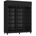 RÉFRIGÉRATEUR 3 PORTES EN VERRE IRM-1180R BL - Combisteel
