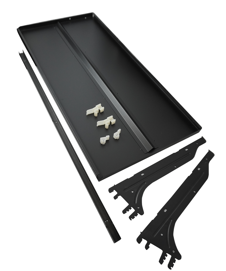 ÉTAGÈRE AVEC SUPPORT POUR 7455.3100 - 3110 - Combisteel ÉTAGÈRE AVEC SUPPORT POUR 7455.3100 - 3110 - Combisteel – Image 1