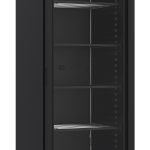 CONGÉLATEUR 1 PORTE EN VERRE NOIR 382L - Combisteel