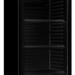 RÉFRIGÉRATEUR 1 PORTE EN VERRE NOIR SENS OUVERTURE PORTE GAUCHE - Combisteel