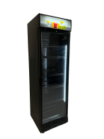 RÉFRIGÉRATEUR 1 PORTE EN VERRE NOIR - Combisteel – Image 2