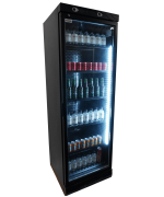 RÉFRIGÉRATEUR 1 PORTE EN VERRE 382L NOIR SANS CANOPY - Combisteel – Image 5