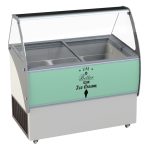 VITRINE À CREME GLACÉE CURACAO 10X5 LTR - Combisteel