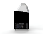 VITRINE À CREME GLACÉE CORSICA NOIR 6X5 LTR - Combisteel – Image 3
