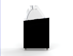 VITRINE À CREME GLACÉE CORSICA NOIR 6X5 LTR - Combisteel – Image 5