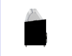 VITRINE À CREME GLACÉE TENERIFE NOIR 10X5 LTR - Combisteel – Image 5