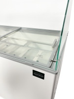 VITRINE À CREME GLACÉE TENERIFE 10X5 LTR - Combisteel – Image 4
