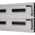 FOUR À PIZZA PLAQUES DOUBLE 2 x 6 GROS - Combisteel