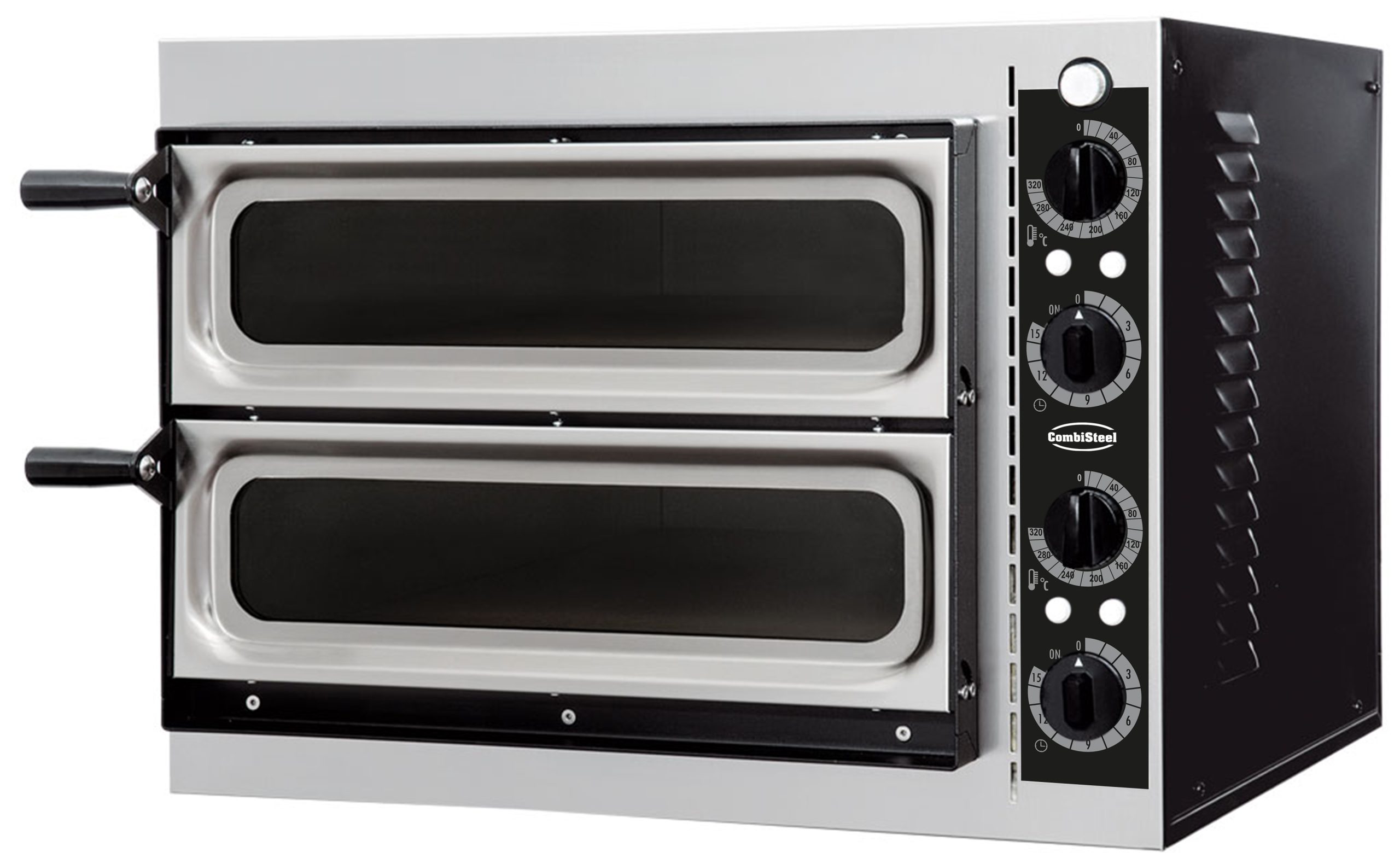 FOUR À PIZZA DOUBLE FENÊTRE 2 x 1 - Combisteel FOUR À PIZZA DOUBLE FENÊTRE 2 x 1 - Combisteel – Image 1