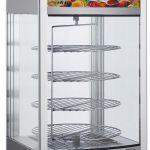 VITRINE CHAUFFANTE ROTATIVE 97L - Combisteel