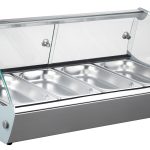 VITRINE CHAUFFANTE 4 1/3 GN - Combisteel