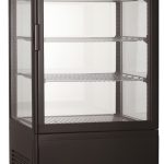 VITRINE RÉFRIGÉRATÉE 68L NOIR - Combisteel