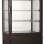 VITRINE RÉFRIGÉRATÉE 78L NOIR - Combisteel