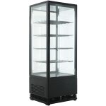 VITRINE RÉFRIGÉRATÉE 98L NOIR - Combisteel – Image 4