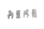 SET 4 CLIPS BLANC POUR 7487.0165 ANCIENNE SÉRIE - Combisteel