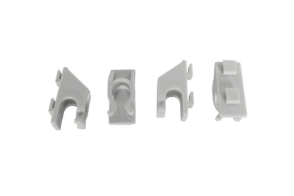SET 4 CLIPS BLANC POUR 7487.0165 ANCIENNE SÉRIE - Combisteel 2 SET 4 CLIPS BLANC POUR 7487.0165 ANCIENNE SÉRIE - Combisteel