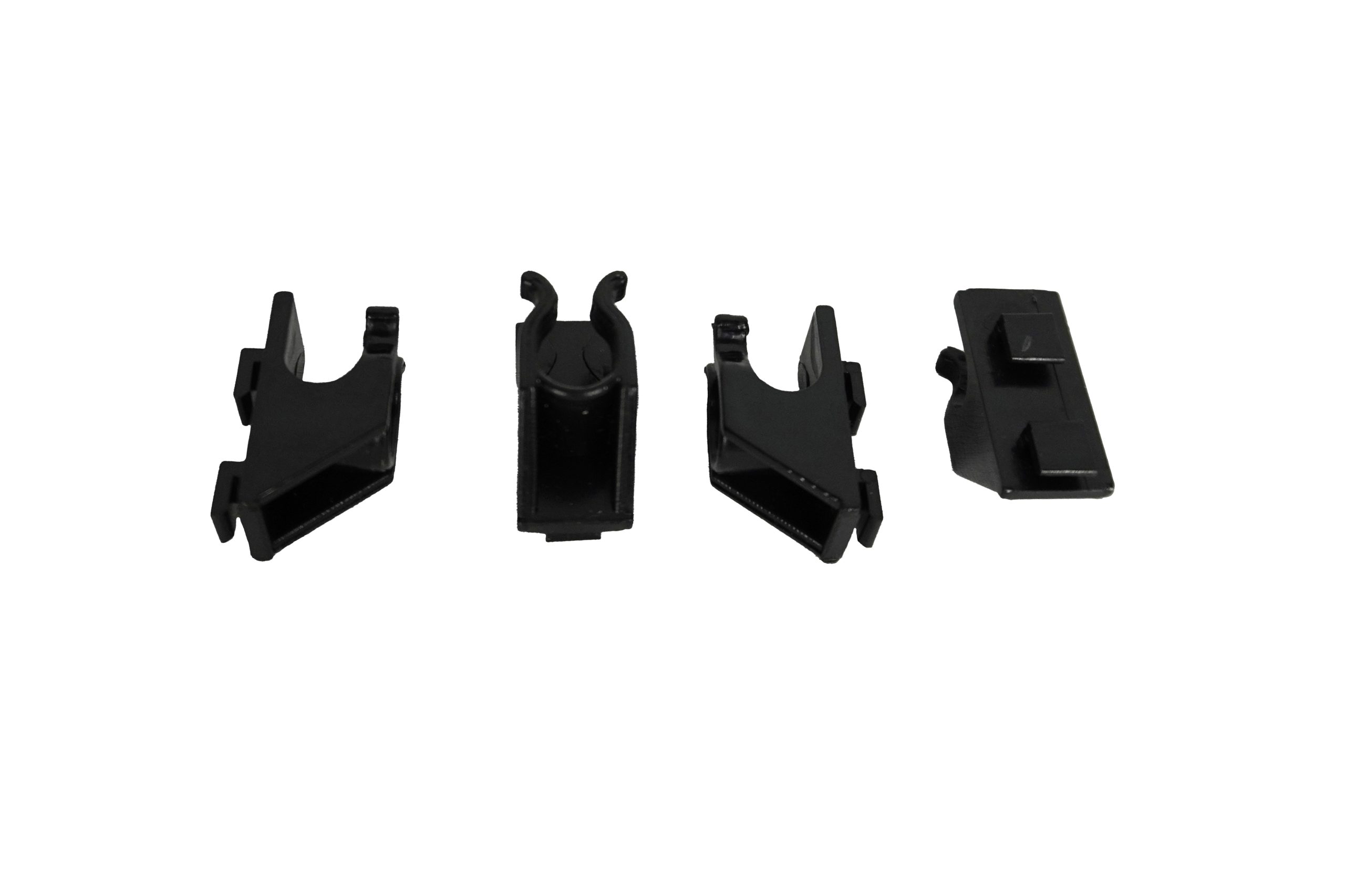 SET 4 CLIPS NOIR POUR 7487.0170-0175-0180 ANCIENNE SÉRIE - Combisteel SET 4 CLIPS NOIR POUR 7487.0170-0175-0180 ANCIENNE SÉRIE - Combisteel – Image 1