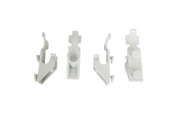 SET 4 CLIPS BLANC POUR 7487.0165 NOUVELLE SÉRIE - Combisteel 1 SET 4 CLIPS BLANC POUR 7487.0165 NOUVELLE SÉRIE - Combisteel