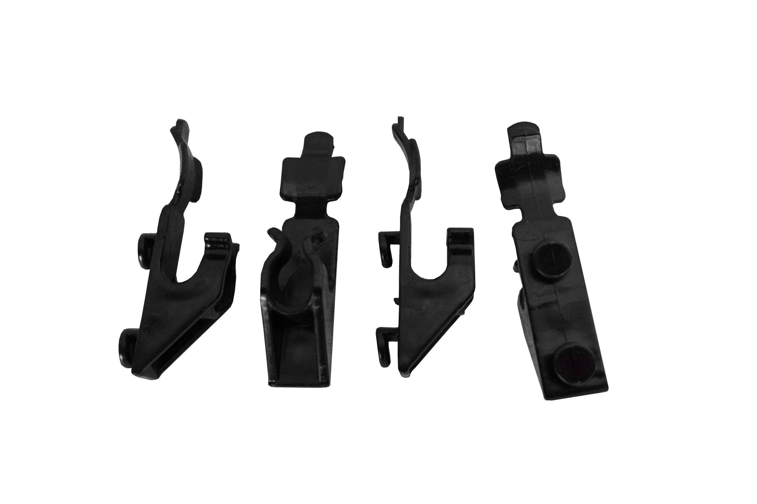 SET 4 CLIPS NOIR POUR 7487.0170-0175-0180 NOUVELLE SÉRIE - Combisteel SET 4 CLIPS NOIR POUR 7487.0170-0175-0180 NOUVELLE SÉRIE - Combisteel – Image 1