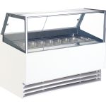 VITRINE À CREME GLACÉE BORNEO 12X5L - Combisteel