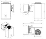 UNITÉ DE RÉFROIDISSEMENT TYPE NEGATIF 4,1-6,5 M3 - Combisteel – Image 2