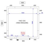 CHAMBRE FROIDE POSITIVE/NEGATIVE 1800X1800X2200 - Combisteel – Image 5