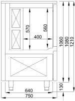 REFROIDISSEUR À VENTILATION 7x 1/1GN - Combisteel – Image 3