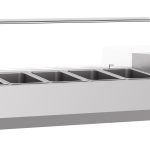 PUITS RÉFRIGÉRATÉE 6X 1/3 GN - Combisteel