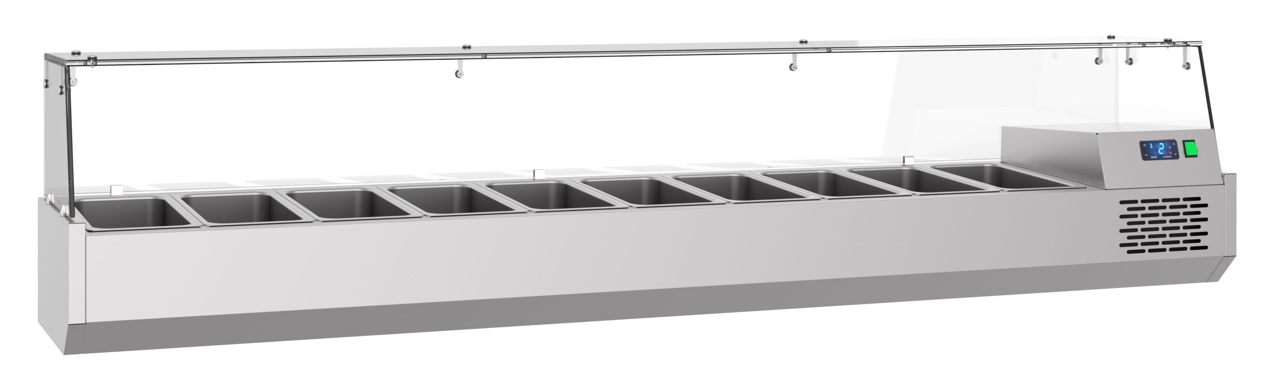 PUITS RÉFRIGÉRATÉE 10X 1/3 GN - Combisteel PUITS RÉFRIGÉRATÉE 10X 1/3 GN - Combisteel – Image 1