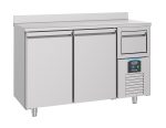 600 TABLE RÉFRIGÉRÉE 2 PORTES AVEC TIROIR POUR CAFÉ - Combisteel