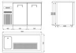 REFROIDISSEUR DE BIÈRE 2 PORTES 1L - Combisteel – Image 3