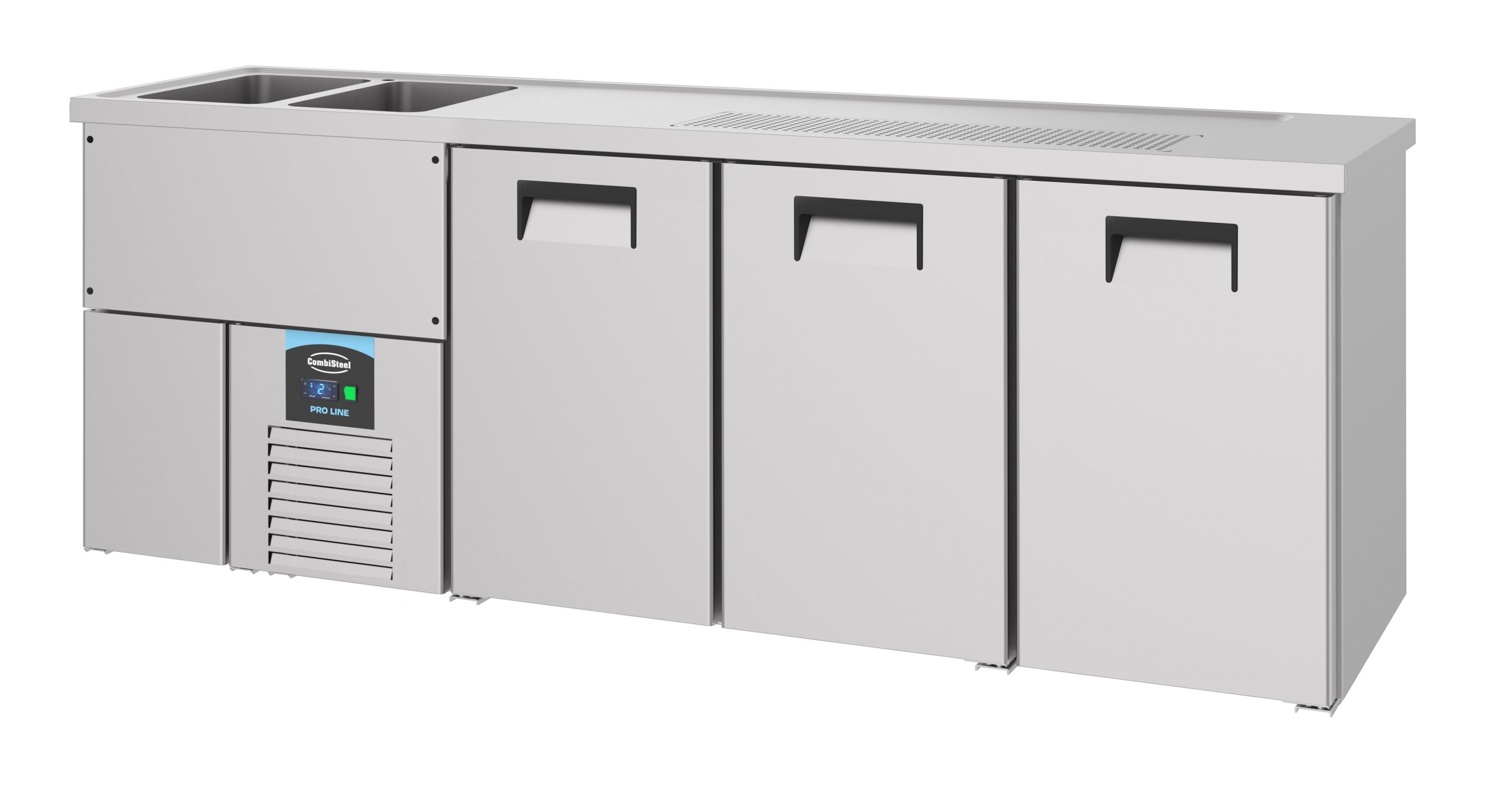 REFROIDISSEUR DE BIÈRE 3 PORTES 2L - Combisteel REFROIDISSEUR DE BIÈRE 3 PORTES 2L - Combisteel – Image 1