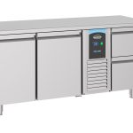 700 TABLE RÉFRIGÉRÉE 2 PORTES ET 2 TIROIRS MONOBLOCK ENERGY LINE - Combisteel
