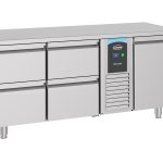 700 TABLE RÉFRIGÉRÉE 1 PORTE ET 4 TIROIRS MONOBLOCK ENERGY LINE - Combisteel