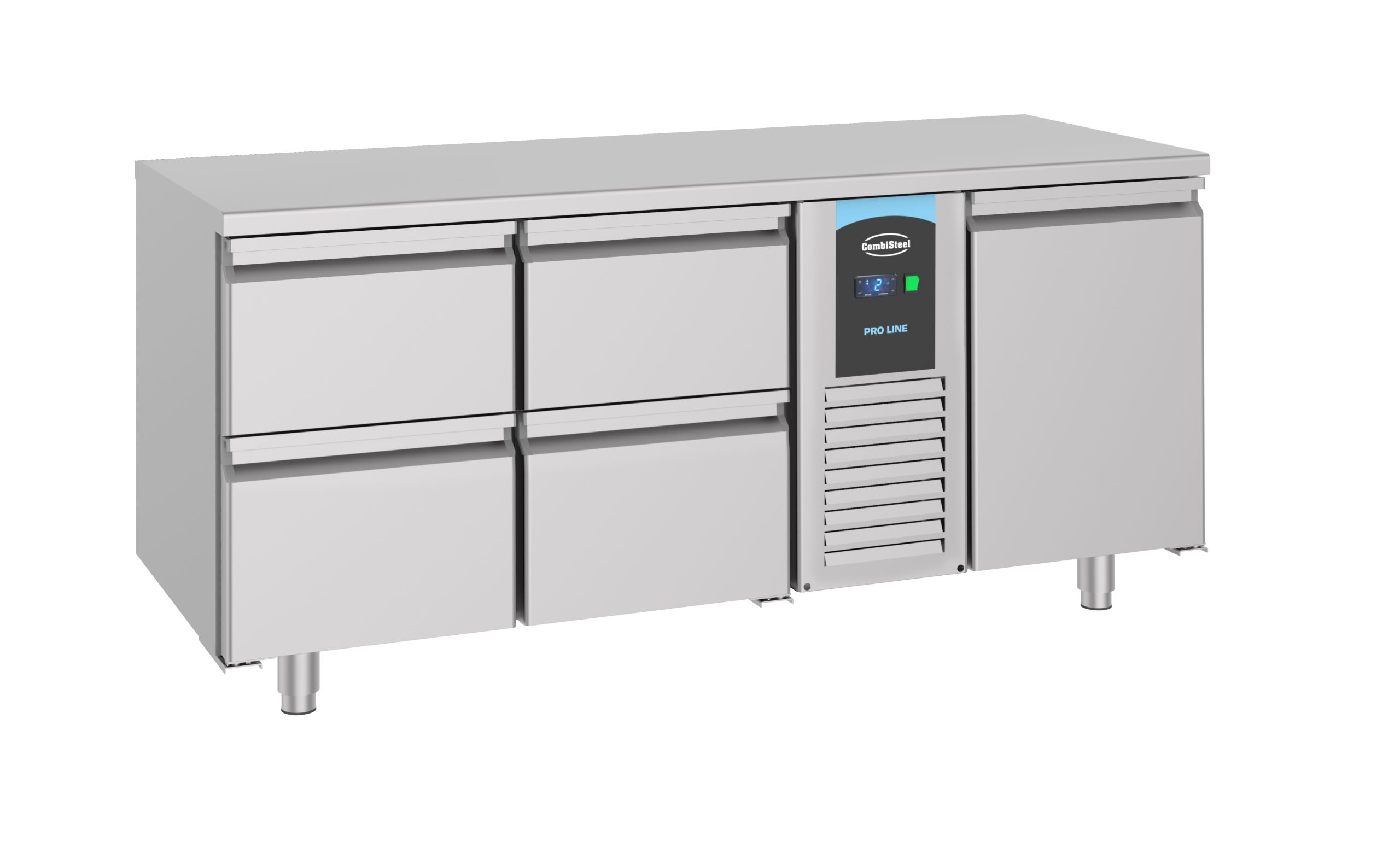 700 TABLE RÉFRIGÉRÉE 1 PORTE ET 4 TIROIRS MONOBLOCK ENERGY LINE - Combisteel 700 TABLE RÉFRIGÉRÉE 1 PORTE ET 4 TIROIRS MONOBLOCK ENERGY LINE - Combisteel – Image 1