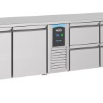 700 TABLE RÉFRIGÉRÉE 2 PORTES ET 4 TIROIRS MONOBLOCK ENERGY LINE - Combisteel