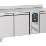 700 TABLE RÉFRIGÉRÉE BORD RELEVÉ 3 PORTES MONO BLOCK - Combisteel